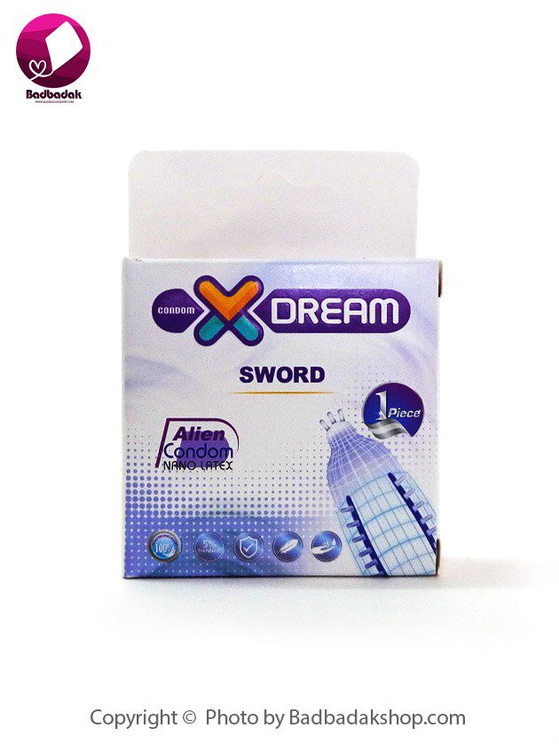 کاندوم فضایی شمشیری – خاردار – تحریک کننده – SWORD7