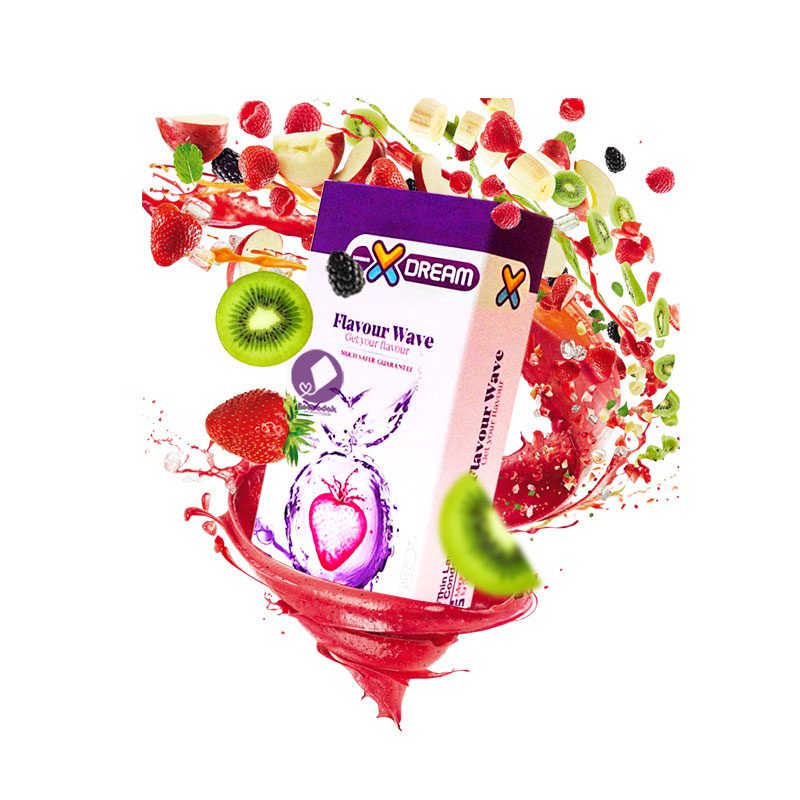 کاندوم ایکس دریم میوه ای- XDREAM Flavoured_XDREAM Fruit Flavored Condom X-Ray