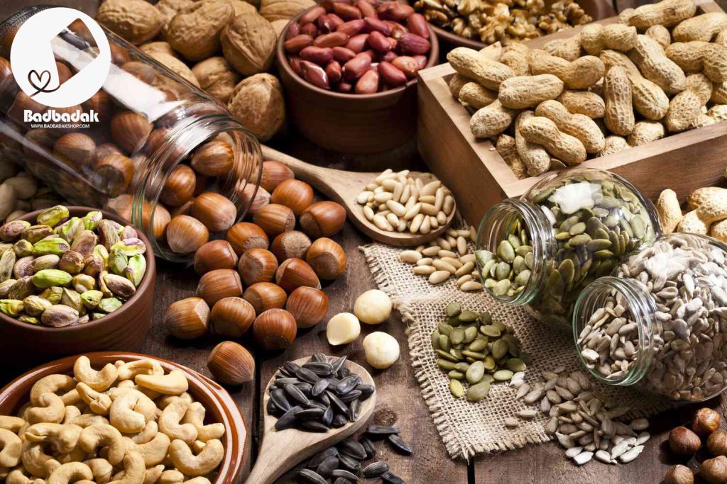 برای تقویت نعوظ چه بخوریم 1 آجیل برای تقویت نعوظ